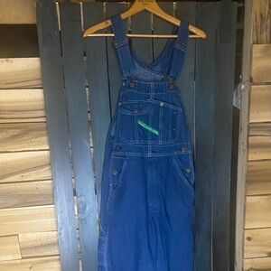 Key carpenter Blue Denim Overalls with Front Pocket hammer loop size 30x30